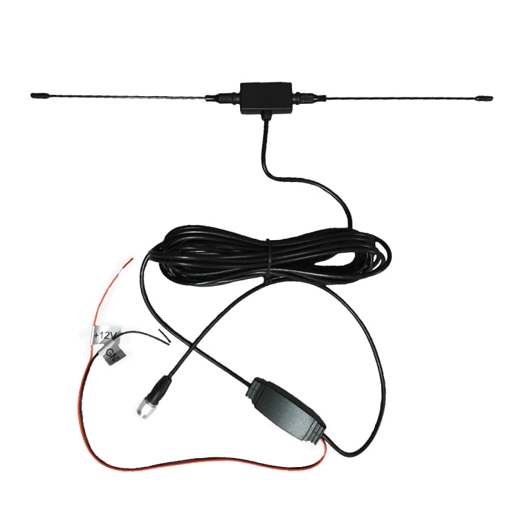 Car Invisible Patch Horn Lightning Protection TV Antenna by buy2fix