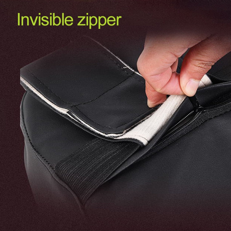 Four Seasons Breathable Memory Foam Car Lumbar Pillow Polyester Pillow (Coffee) by buy2fix