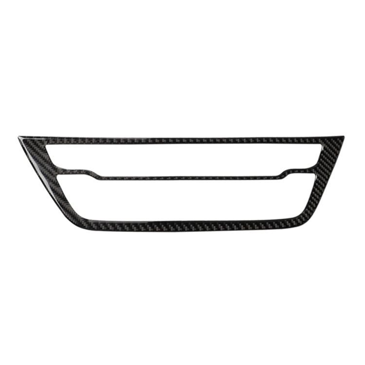 Car Carbon Fiber CD Panel Decorative Sticker for BMW 5 Series G38 528Li / 530Li / 540Li 2018 by buy2fix