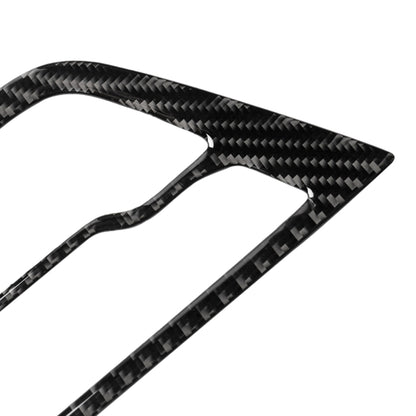 Car Carbon Fiber CD Panel Decorative Sticker for BMW 5 Series G38 528Li / 530Li / 540Li 2018 by buy2fix