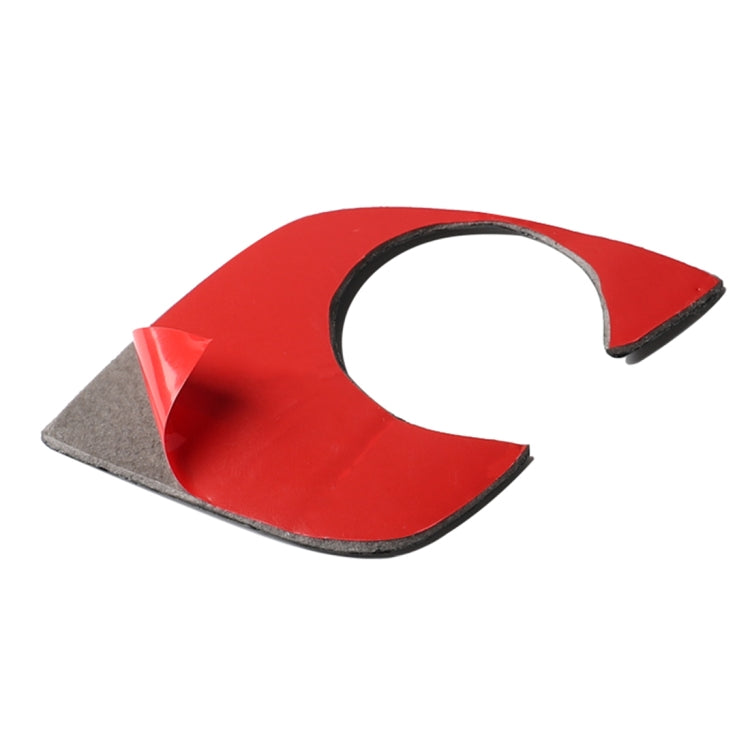 Car Carbon Fiber Gear Lever Lower Panel Decorative Sticker for BMW 5 Series G38 528Li / 530Li / 540Li 2018, Left Drive by buy2fix