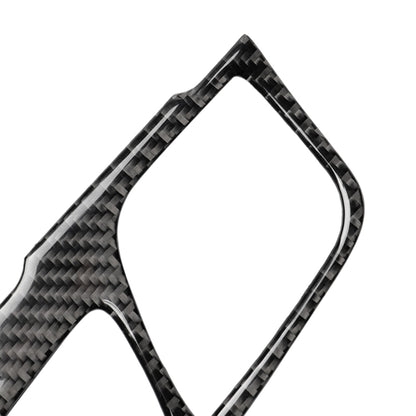 2 in 1 Car Carbon Fiber Gear Position Panel Decorative Sticker for BMW 5 Series G38 528Li / 530Li / 540Li 2018, Left Drive by buy2fix