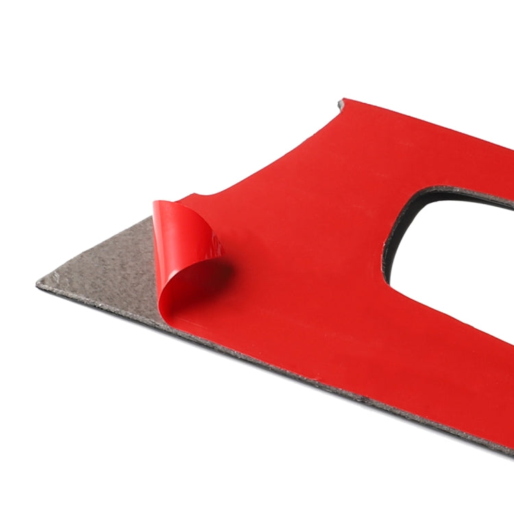 2 in 1 Car Carbon Fiber Gear Position Panel Decorative Sticker for BMW 5 Series G38 528Li / 530Li / 540Li 2018, Left Drive by buy2fix