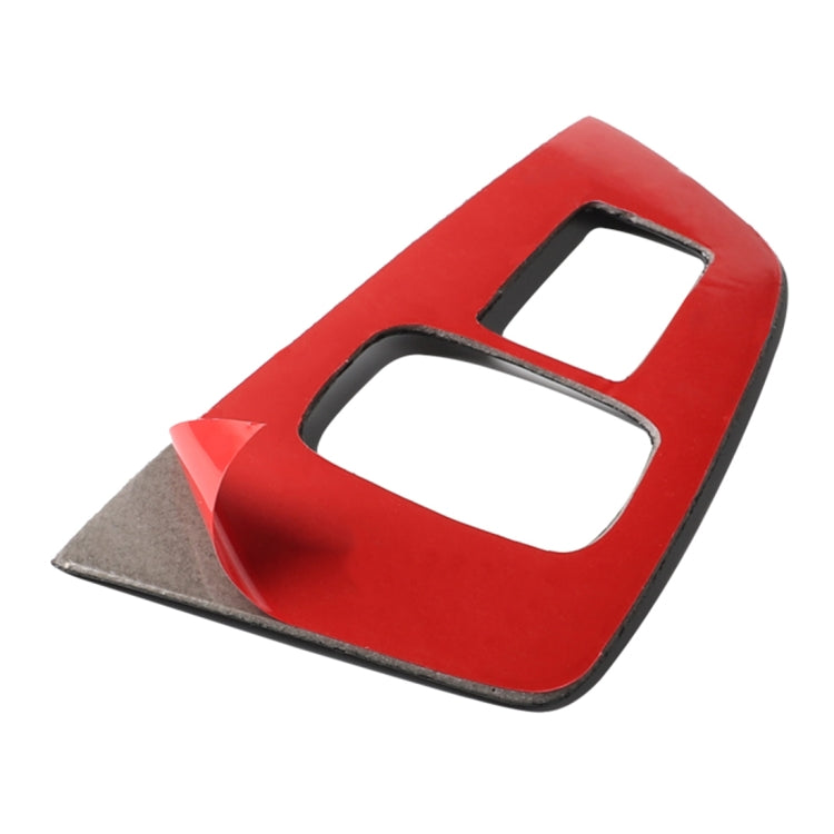 Car Carbon Fiber Door Window Lift Panel Decorative Sticker for BMW 5 Series G38 528Li / 530Li / 540Li 2018, Left Drive by buy2fix