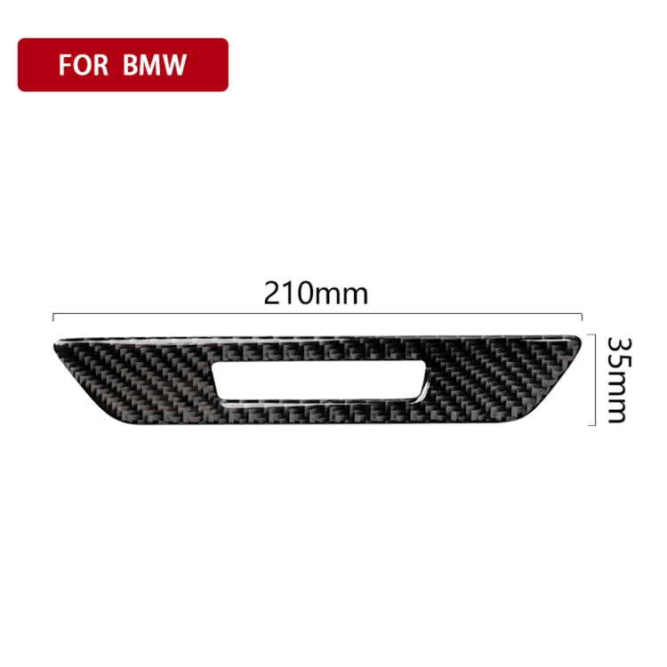 Car Carbon Fiber Seat Memory Button Decorative Sticker for BMW 5 Series G38 528Li / 530Li / 540Li 2018 by buy2fix