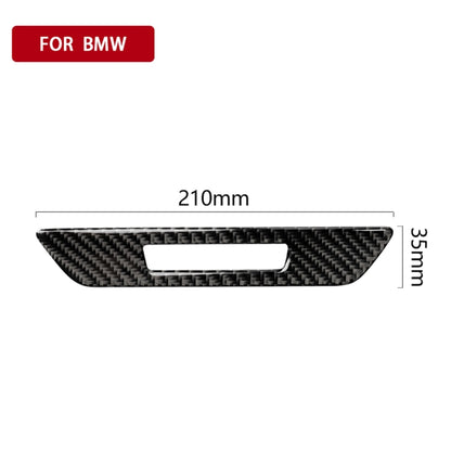 Car Carbon Fiber Seat Memory Button Decorative Sticker for BMW 5 Series G38 528Li / 530Li / 540Li 2018 by buy2fix