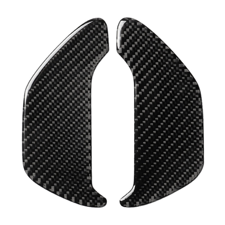 2 PCS Car Carbon Fiber Ashtray Panel Decorative Sticker for BMW 5 Series G38 528Li / 530Li / 540Li 2018 by buy2fix