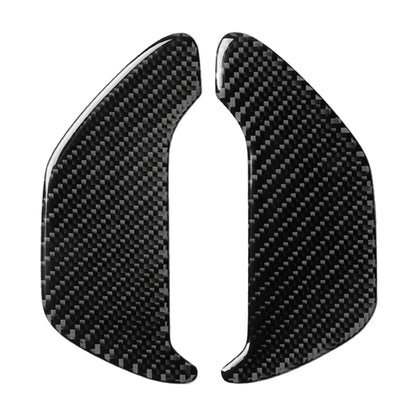2 PCS Car Carbon Fiber Ashtray Panel Decorative Sticker for BMW 5 Series G38 528Li / 530Li / 540Li 2018 by buy2fix