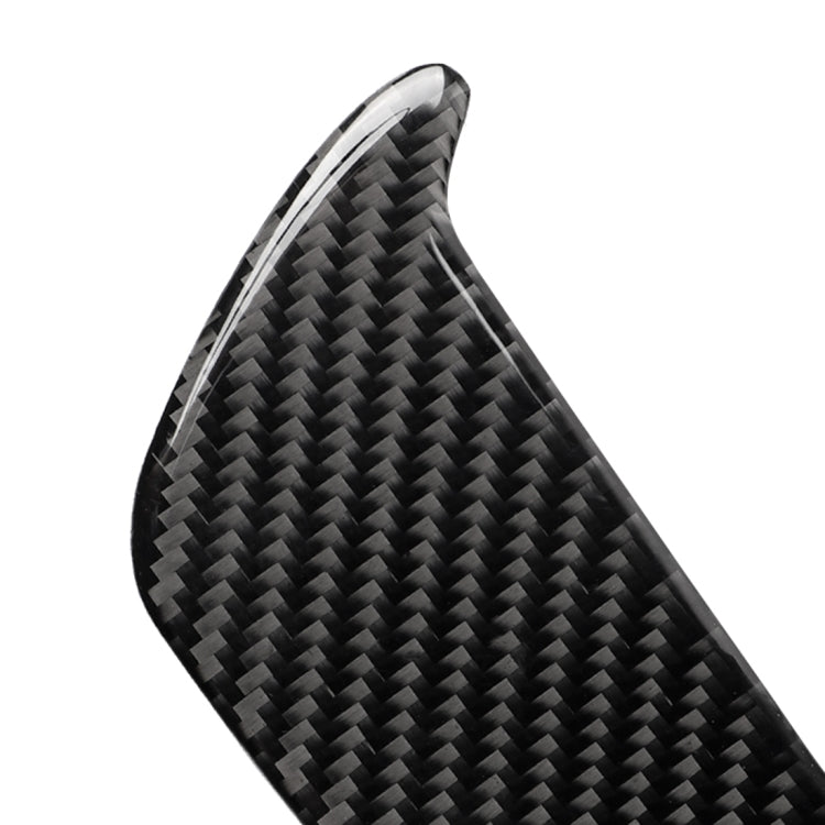 2 PCS Car Carbon Fiber Ashtray Panel Decorative Sticker for BMW 5 Series G38 528Li / 530Li / 540Li 2018 by buy2fix