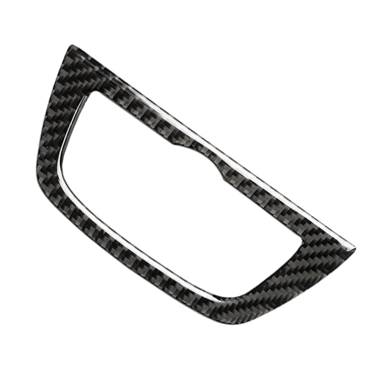 Car Carbon Fiber Headlight Switch Frame Decorative Sticker for BMW 5 Series G38 528Li / 530Li / 540Li 2018 by buy2fix