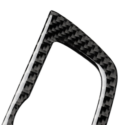 Car Carbon Fiber Headlight Switch Frame Decorative Sticker for BMW 5 Series G38 528Li / 530Li / 540Li 2018 by buy2fix