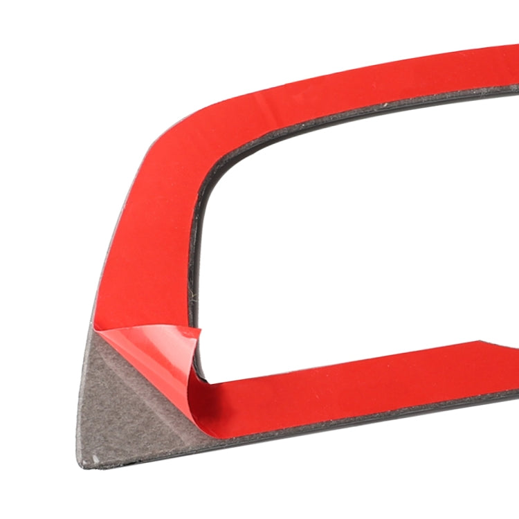 Car Carbon Fiber Headlight Switch Frame Decorative Sticker for BMW 5 Series G38 528Li / 530Li / 540Li 2018 by buy2fix