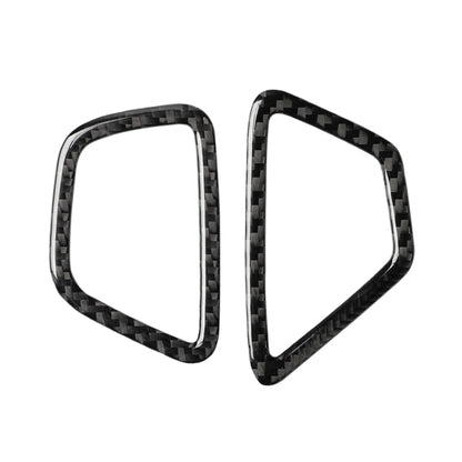 Car Carbon Fiber Instrument Air Vent Frame Decorative Sticker for BMW 5 Series G38 528Li / 530Li / 540Li 2018, Left Drive by buy2fix