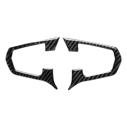 Car Carbon Fiber Steering Wheel Button Configuration A Decorative Sticker for BMW 5 Series G30/G38 X3 G01/G08 by buy2fix