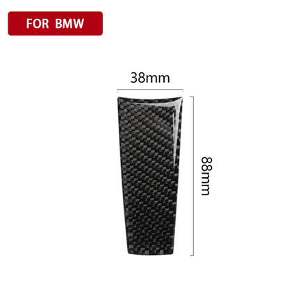 Car Carbon Fiber Steering Wheel Decorative Sticker for BMW 5 Series G30/G38 X3 G01/G08 by buy2fix