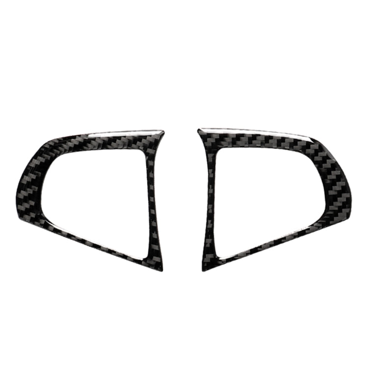 Car Carbon Fiber Steering Wheel Button Configuration B Decorative Sticker for BMW 5 Series G30/G38 X3 G01/G08 by buy2fix