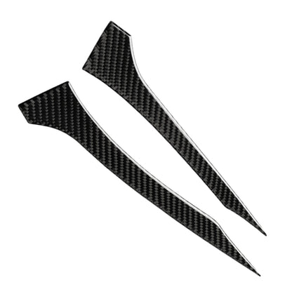 2 PCS Car Carbon Fiber Rearview Mirror Bumper Strip Decorative Sticker for BMW G30 (2018-2019) / G11 (2016-2019), Left Drive without Lens by buy2fix