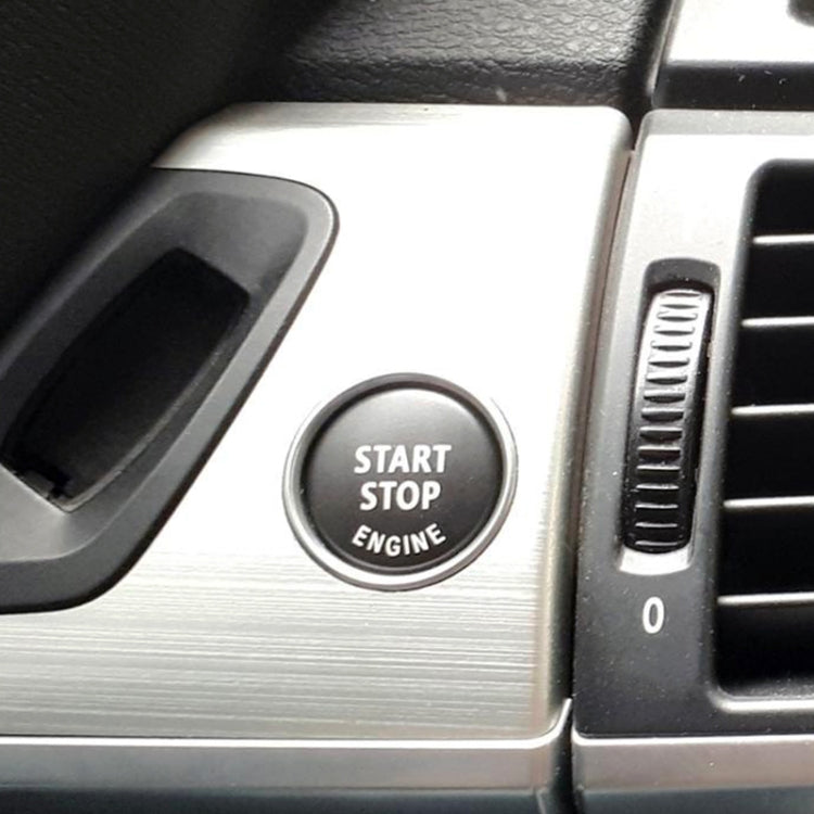 Car Engine Start Key Push Button Cover for BMW E90 Chassis (Black) by buy2fix