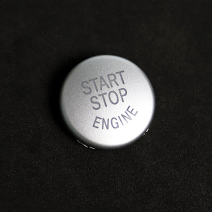 Car Engine Start Key Push Button Cover for BMW E90 Chassis (Silver) by buy2fix