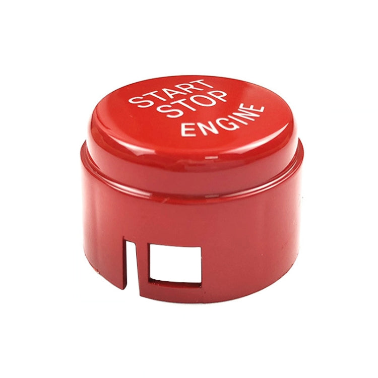 Car Engine Start Key Push Button Cover for BMW G / F Chassis, without Start and Stop (Red) by buy2fix