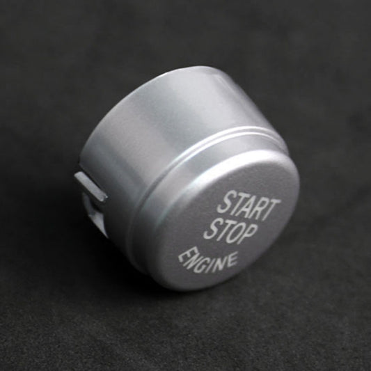 Car Engine Start Key Push Button Cover for BMW G / F Chassis,  without Start and Stop (Silver) - Decoration Rings by buy2fix | Online Shopping UK | buy2fix