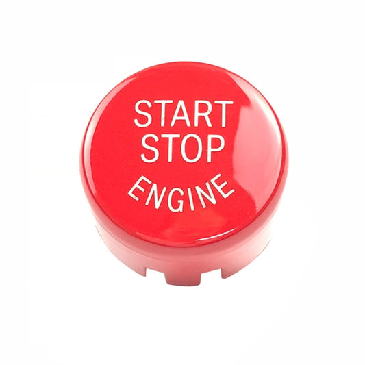 Car Engine Start Key Push Button Cover for BMW G / F Chassis,  with Start and Stop (Red) - Decoration Rings by buy2fix | Online Shopping UK | buy2fix