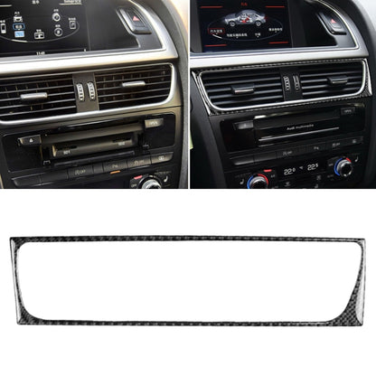 Car Carbon Fiber Air Conditioning Air Outlet Frame Decorative Sticker for Audi A4 B8 2009-2016 / A5 2008-2017 / Q5 2009-2017&#8203;, Left Drive - Car Interior Mouldings by buy2fix | Online Shopping UK | buy2fix