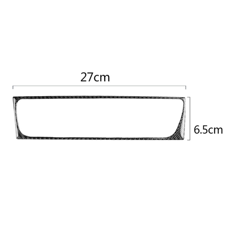 Car Carbon Fiber Air Conditioning Air Outlet Frame Decorative Sticker for Audi A4 B8 2009-2016 / A5 2008-2017 / Q5 2009-2017&#8203;, Left Drive - Car Interior Mouldings by buy2fix | Online Shopping UK | buy2fix