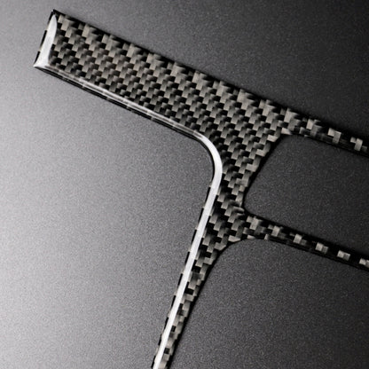 Car Carbon Fiber Gear Position Panel Decorative Sticker for Audi 2010-2018 Q5 / 2009-2016 A4L / 2009-2016 A5 by buy2fix