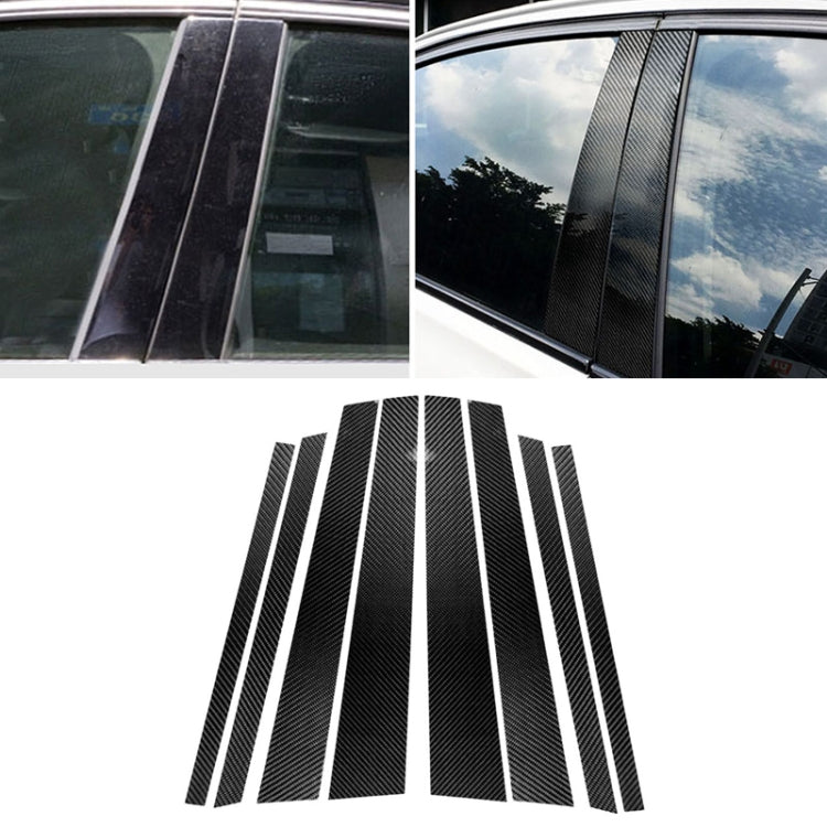 Car Carbon Fiber B Column Decorative Sticker for BMW E70 2008-2013 by buy2fix