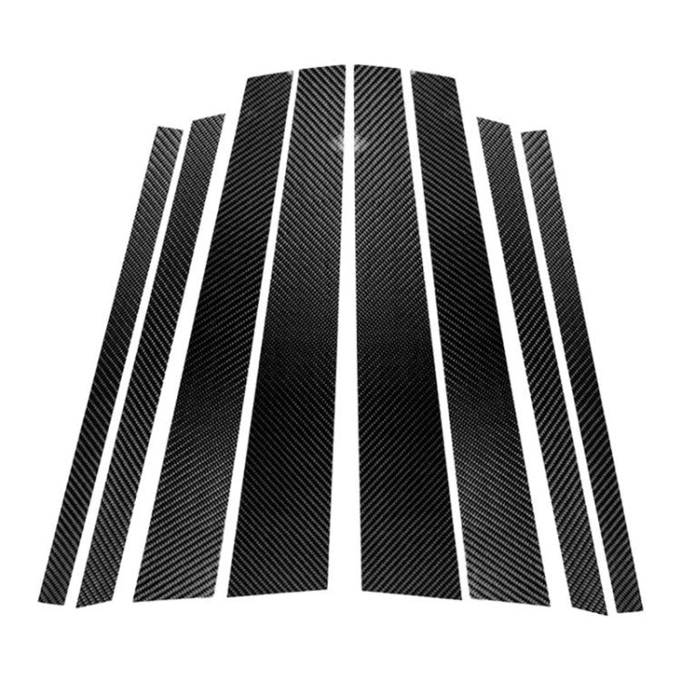 Car Carbon Fiber B Column Decorative Sticker for BMW E70 2008-2013 by buy2fix