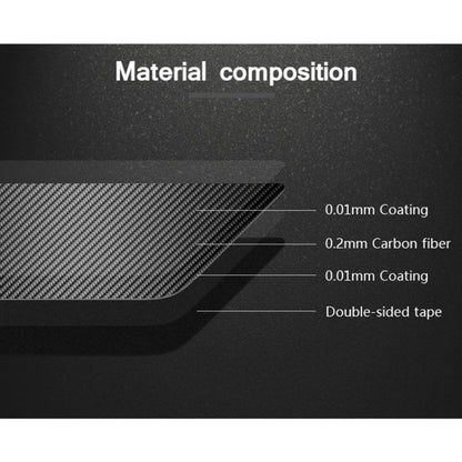 Car Carbon Fiber B Column Decorative Sticker for BMW E70 2008-2013 by buy2fix