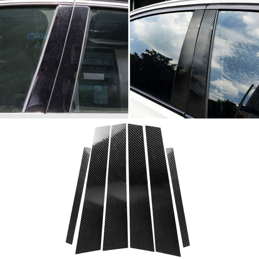 Car Carbon Fiber B Column Decorative Sticker for BMW E90 2005-2012 by buy2fix