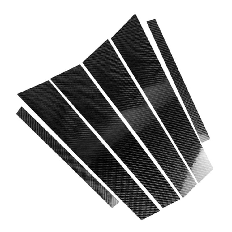 Car Carbon Fiber B Column Decorative Sticker for BMW F10 2011-2017 by buy2fix