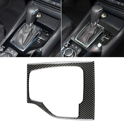 Car Carbon Fiber Right Drive Gear Frame A Decorative Sticker for Mazda Axela 2013-2016 by buy2fix