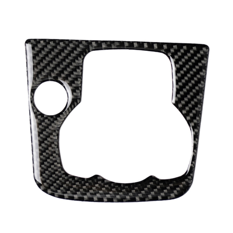 Car Carbon Fiber Right Drive Multimedia Frame A Decorative Sticker for Mazda Axela 2013-2016 by buy2fix