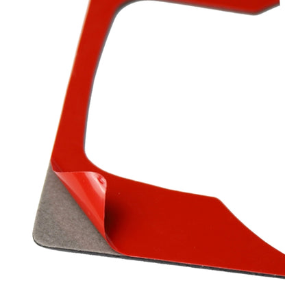 Car Carbon Fiber Right Drive Multimedia Frame A Decorative Sticker for Mazda Axela 2013-2016 by buy2fix