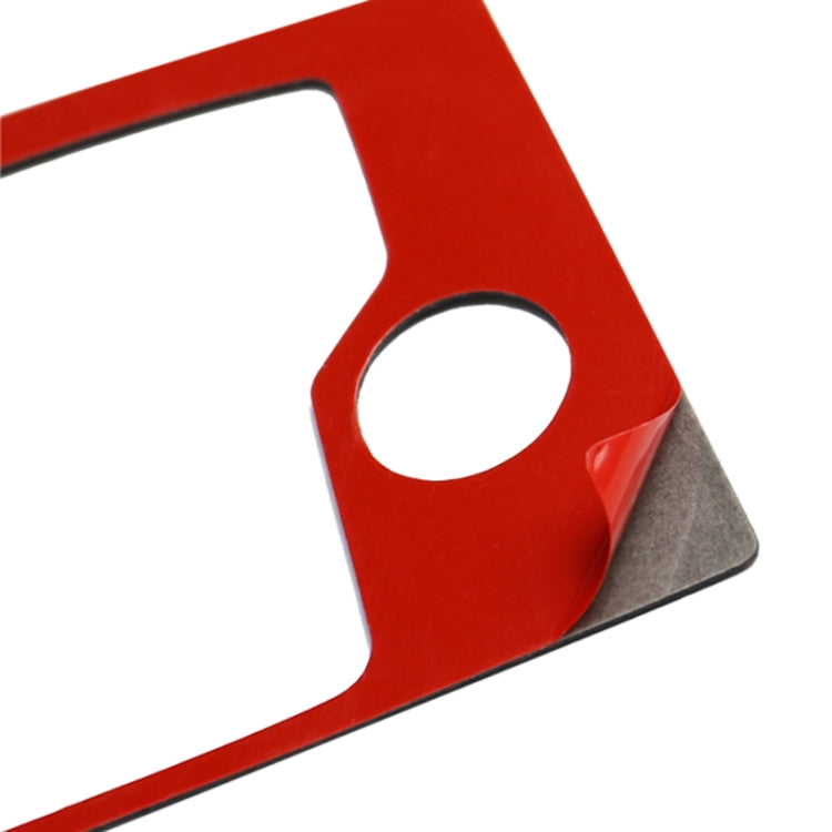 Car Carbon Fiber Left Drive Multimedia Frame B Decorative Sticker for Mazda Axela 2017-2018 by buy2fix