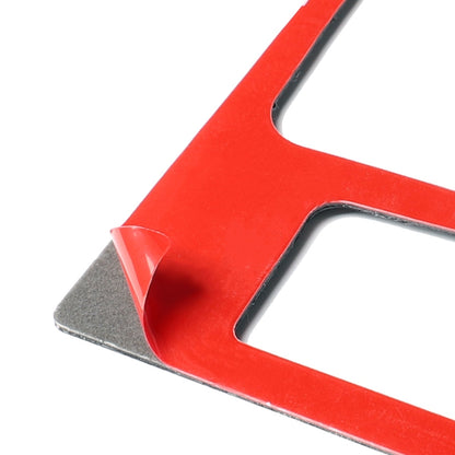 Car Carbon Fiber Right Drive Gear Frame B Decorative Sticker for Mazda Axela 2017-2018 by buy2fix