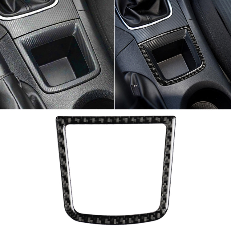 Car Carbon Fiber Central Control Sundries Frame Decorative Sticker for Mazda Axela 2013-2016 by buy2fix