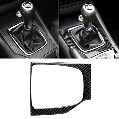Car Carbon Fiber Left Drive Manual Gear Frame C Decorative Sticker for Mazda Axela 2017-2018 by buy2fix