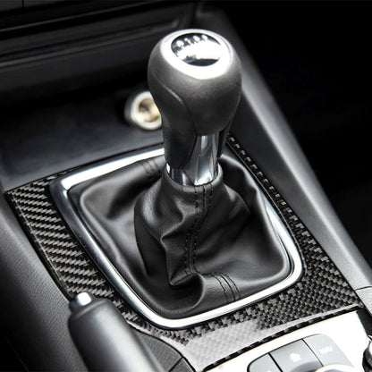Car Carbon Fiber Left Drive Manual Gear Frame C Decorative Sticker for Mazda Axela 2017-2018 by buy2fix