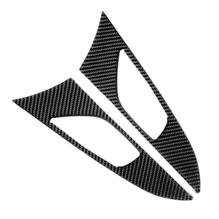 2 PCS Car Carbon Fiber Door Inner Handle Outer Frame Decorative Sticker for Mazda Axela 2014 / 2017-2018 by buy2fix