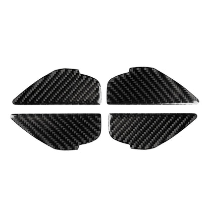 4 PCS Car Carbon Fiber Door Inner Handle Wrist Panel Decorative Sticker for Mazda Axela 2014 / 2017-2018 -  by buy2fix | Online Shopping UK | buy2fix