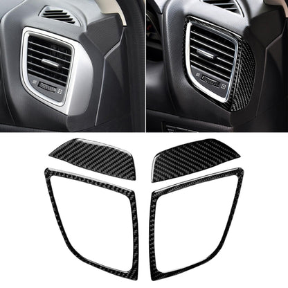 Car Carbon Fiber Right and Left Air Outlet Decorative Sticker for Mazda Axela 2014 / 2017-2018 by buy2fix
