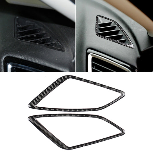 Car Carbon Fiber Instrument Air Outlet Decorative Sticker for Mazda Axela 2014 / 2017-2018 by buy2fix