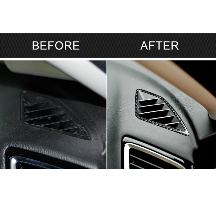 Car Carbon Fiber Instrument Air Outlet Decorative Sticker for Mazda Axela 2014 / 2017-2018 by buy2fix