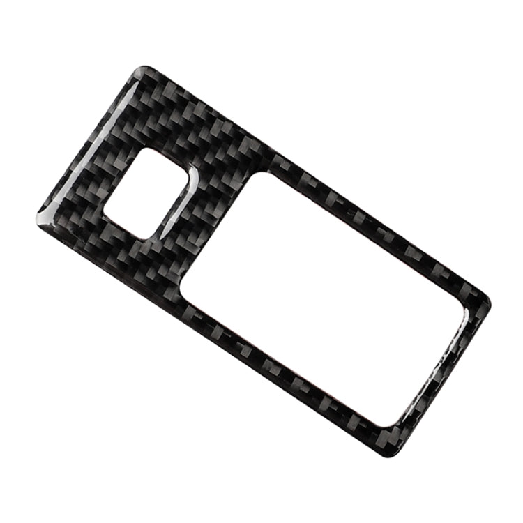 Car Carbon Fiber Headlight Adjustment Frame Decorative Sticker for Mazda Axela 2014 / 2017-2018, Left Drive by buy2fix