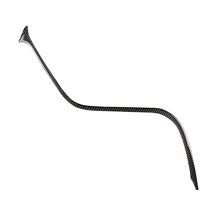 Car Carbon Fiber Central Control S Strip Decorative Sticker for Toyota Eighth Generation Camry 2018-2019, Left Drive by buy2fix