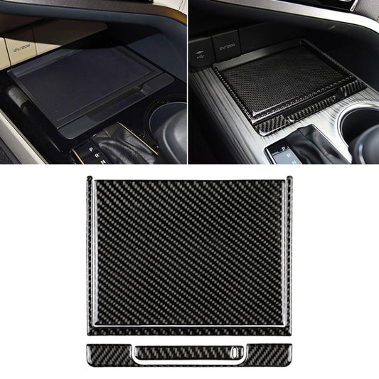 4 in 1 Car Carbon Fiber Storage Box Decorative Sticker for Toyota Eighth Generation Camry 2018-2019 - Car Interior Mouldings by buy2fix | Online Shopping UK | buy2fix
